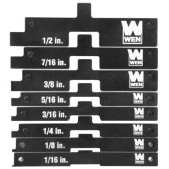 WEN 10408 Aluminum Precision Setup Blocks, Eight-Piece Gauge Set For Router Tables, Table Saws, Band Saws, And Woodworking(Wen 10408 Aluminum Precision Setup Blocks Eight Piece Gauge Set For Router Tables Table Saws Band Saws And Woodworking) -Wen Tools Sale 10408.pt02