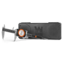 WEN 10767D 6-Inch Stainless Steel Digital Dial Caliper With LED Readout, Smart Functionality, And Storage Case, IP67 Rated(Wen 10767d 6 Inch Stainless Steel Digital Dial Caliper With Led Readout Smart Functionality And Storage Case Ip67 Rated)