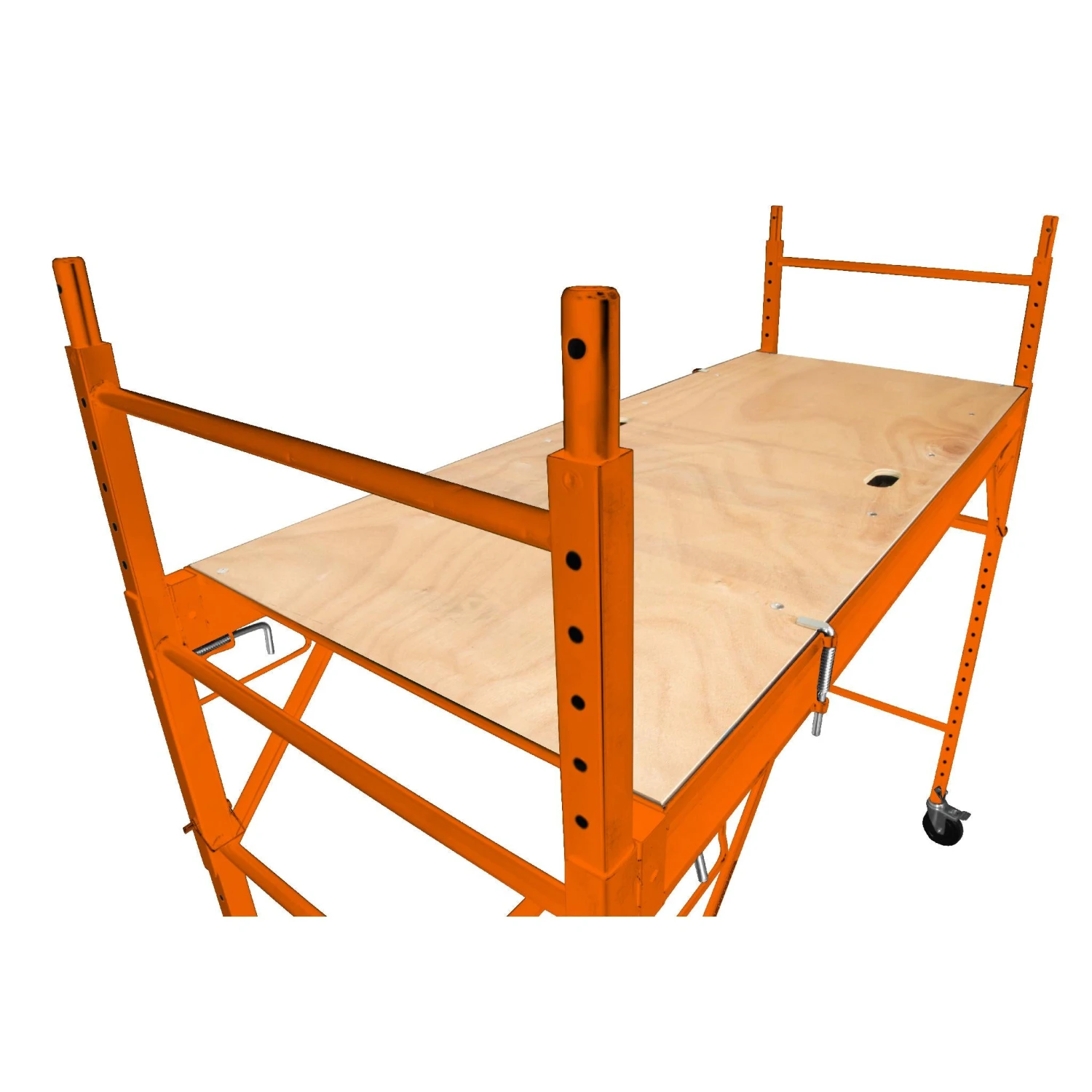 WEN 31110T Baker-Style 6.25 Ft. Multi-Purpose 1000-Pound-Capacity Rolling Steel Scaffolding(Wen 31110t Baker Style 6 25 Ft Multi Purpose 1000 Pound Capacity Rolling Steel Scaffolding) 4 WEN 31110T Baker-Style 6.25 Ft. Multi-Purpose 1000-Pound-Capacity Rolling Steel Scaffolding(Wen 31110t Baker Style 6 25 Ft Multi Purpose 1000 Pound Capacity Rolling Steel Scaffolding) - Image 2