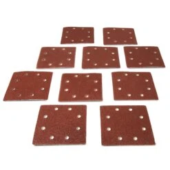 WEN 6304SP240 1/4-Sheet Sander 240-Grit Hook-and-Loop Sandpaper, 10-Pack(1 4 Sheet Sander 240 Grit Hook And Loop Sandpaper 10 Pack)