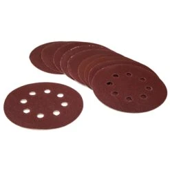 WEN 6305SP80 80-Grit Hook-and-Loop 5-Inch Sandpaper Sanding Discs, 10 Pack(Wen 6305sp80 80 Grit Hook And Loop 5 Inch Sandpaper Sanding Discs 10 Pack)