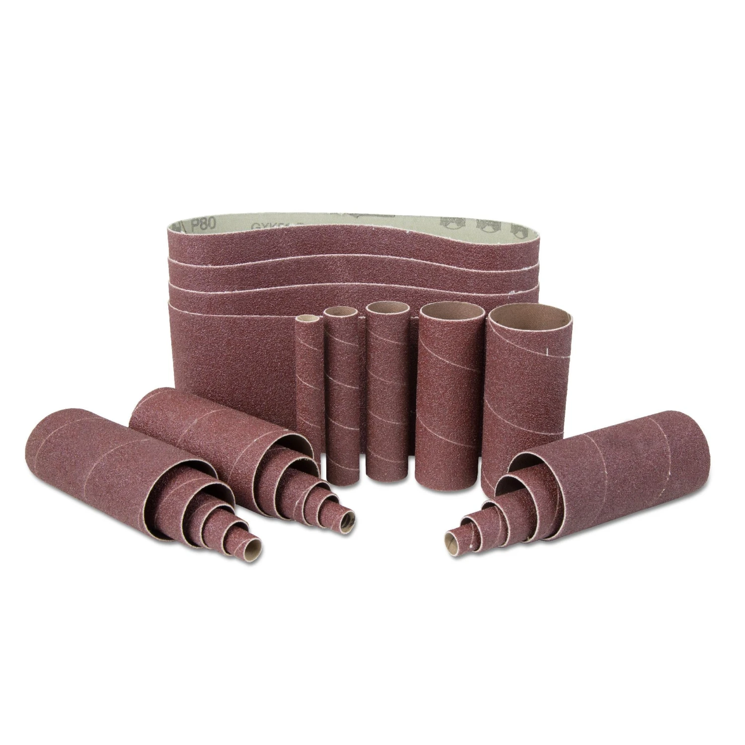 WEN 6524SP120 120-Grit Combination Belt And Sleeve Sandpaper Set, 24-Pack(120 Grit Combination Belt Sleeve Sandpaper Set 24 Pack) 3 WEN 6524SP120 120-Grit Combination Belt And Sleeve Sandpaper Set, 24-Pack(120 Grit Combination Belt Sleeve Sandpaper Set 24 Pack)