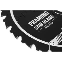 WEN BL0724 7.25-Inch 24-Tooth Carbide-Tipped Professional Framing Saw Blade For Miter Saws And Circular Saws(Bl0724 7 25 Inch 24 Tooth Carbide Tipped Professional Framing Saw Blade For Miter Saws And Circular Saws) -Wen Tools Sale BL0724.pt02