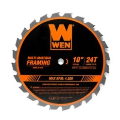 WEN BL1024 10-Inch 24-Tooth Carbide-Tipped Professional Multi-Material Framing Saw Blade(Wen Bl1024 10 Inch 24 Tooth Carbide Tipped Professional Multi Material Framing Saw Blade)