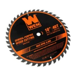 WEN BL1040 10-Inch 40-Tooth Carbide-Tipped Professional Woodworking Saw Blade For Miter Saws And Table Saws(Wen Bl1040 10 Inch 40 Tooth Carbide Tipped Professional Woodworking Saw Blade For Miter Saws And Table Saws) -Wen Tools Sale BL1040.pt03 904a0fee d74a 4ebd a40b cdb0a86b539d