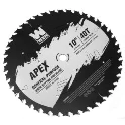 WEN BL1040C Apex 10-Inch 40-Tooth Carbide-Tipped General-Purpose Industrial-Grade Woodworking Saw Blade With Cool-Cut Coating(Wen Bl1040c Apex 10 Inch 40 Tooth Carbide Tipped General Purpose Industrial Grade Woodworking Saw Blade With Cool Cut Coating) -Wen Tools Sale BL1040C.pt03