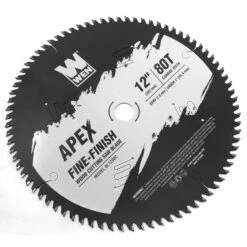 WEN BL1280C Apex 12-Inch 80-Tooth Carbide-Tipped Fine-Finish Industrial-Grade Woodworking Saw Blade With Cool-Cut Coating(Wen Bl1280c Apex 12 Inch 80 Tooth Carbide Tipped Fine Finish Industrial Grade Woodworking Saw Blade With Cool Cut Coating) -Wen Tools Sale BL1280C.pt03