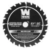 WEN BL6525 6.5-Inch 24-Tooth Carbide-Tipped Thin-Kerf Professional Track Saw Blade With PTFE Coating(6 And A Half Inch 24 Tooth Carbide Tipped Thin Kerf Professional Track Saw Blade With Ptfe Coating) 2 WEN BL6525 6.5-Inch 24-Tooth Carbide-Tipped Thin-Kerf Professional Track Saw Blade With PTFE Coating(6 And A Half Inch 24 Tooth Carbide Tipped Thin Kerf Professional Track Saw Blade With Ptfe Coating) -Wen Tools Sale BL6525.main