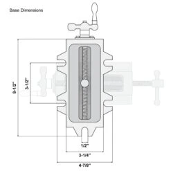 WEN CV414 4.25 In. Compound Cross Slide Industrial Strength Benchtop And Drill Press Vise(Wen Cv414 4 25 In Compound Cross Slide Industrial Strength Benchtop And Drill Press Vise) -Wen Tools Sale CV414.pt05