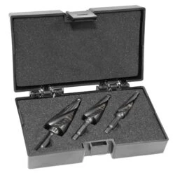 WEN DB238X 3-Piece Impact-Duty Titanium Step Drill Bit Set With #2, #3, And #8 Step Drill Bits(Wen Db238x 3 Piece Impact Duty Titanium Step Drill Bit Set With 2 3 And 8 Step Drill Bits)