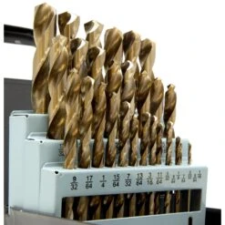 WEN DB291A 29-Piece Gold Oxide HSS Drill Bit Set With Carrying Case(Db291a 29 Piece Gold Oxide Hss Drill Bit Set With Carrying Case) -Wen Tools Sale DB291A.pt02