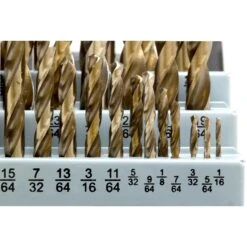 WEN DB291A 29-Piece Gold Oxide HSS Drill Bit Set With Carrying Case(Db291a 29 Piece Gold Oxide Hss Drill Bit Set With Carrying Case) -Wen Tools Sale DB291A.pt03
