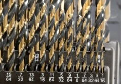 WEN DB292G 29-Piece Fully Ground Black Gold HSS Jobber Drill Bit Set With Carrying Case(Db292g 29 Piece Fully Ground Black Gold Hss Jobber Drill Bit Set With Carrying Case) -Wen Tools Sale DB292G.pt03