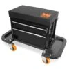 WEN GG1400 400-Pound Capacity Garage Glider Rolling Tool Chest Seat With Storage Pouch(Wen Gg1400 400 Pound Capacity Garage Glider Rolling Tool Chest Seat With Storage Pouch) -Wen Tools Sale GG1400.main