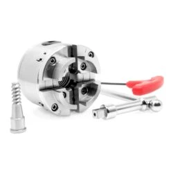 WEN LA4275 2.75-Inch 4-Jaw Self-Centering Keyed Lathe Chuck Set With 1-Inch X 8TPI Thread(Wen La4275 2 And Three Fourths Inch 4 Jaw Self Centering Keyed Lathe Chuck Set With 1 Inch X 8tpi Thread)