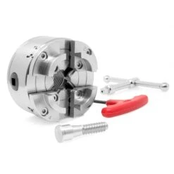 WEN LA4374 3.75-Inch 4-Jaw Self-Centering Lathe Chuck Set With 1-Inch X 8TPI Thread(Wen La4374 3 And Three Fourths Inch 4 Jaw Self Centering Chuck Set With 1 Inch X 8tpi Thread)