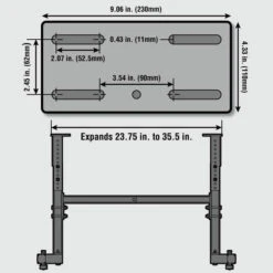 WEN LA8800 225-Pound Capacity Height Adjustable Steel Lathe Stand(Wen La8800 225 Pound Capacity Height Adjustable Steel Lathe Stand) 9 WEN LA8800 225-Pound Capacity Height Adjustable Steel Lathe Stand(Wen La8800 225 Pound Capacity Height Adjustable Steel Lathe Stand) -Wen Tools Sale LA8800.pt03
