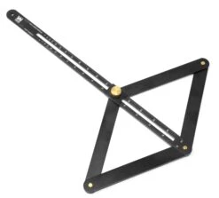 WEN ME360P Aluminum Miter Saw Bevel Gauge And Corner Angle Finder For Woodworking(Aluminum Miter Saw Bevel Gauge And Corner Angle Finder For Woodworking)