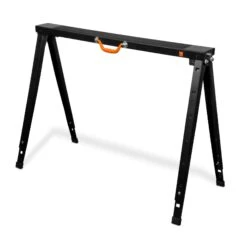 WEN MSA15 38-Inch Folding Height Adjustable Steel Saw Horse, 1500-Pound Capacity(38 Inch Folding Height Adjustable Steel Saw Horse 1500 Pound Capacity)