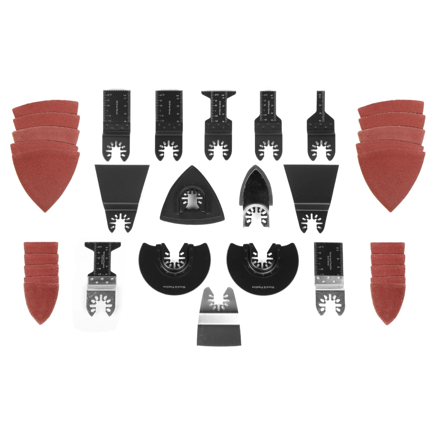 WEN MTB014 34-Piece Oscillating Multi-Tool Accessory Set With HCS Blades, Bi-Metal Blades, Sanders, And Scraper(Wen Mtb014 34 Piece Oscillating Multi Tool Accessory Set With Hcs Blades Bi Metal Blades Sanders And Scraper) 4 WEN MTB014 34-Piece Oscillating Multi-Tool Accessory Set With HCS Blades, Bi-Metal Blades, Sanders, And Scraper(Wen Mtb014 34 Piece Oscillating Multi Tool Accessory Set With Hcs Blades Bi Metal Blades Sanders And Scraper) - Image 2