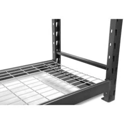 WEN RK7724-3 Three-Tier Industrial Steel Storage Rack With Adjustable Shelving And 6000-Pound Capacity(Wen Rk7724 3 Three Tier Industrial Steel Storage Rack With Adjustable Shelving And 6000 Pound Capacity) -Wen Tools Sale RK7724 3.pt03