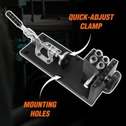 WEN WA1527 Metal Pocket Hole Jig Kit With L-Base, Step Drill Bit, And Self-Tapping Screws(Wen Wa1527 Metal Pocket Hole Jig Kit With L Base Step Drill Bit And Self Tapping Screws) -Wen Tools Sale WA1527 pt04 jpg