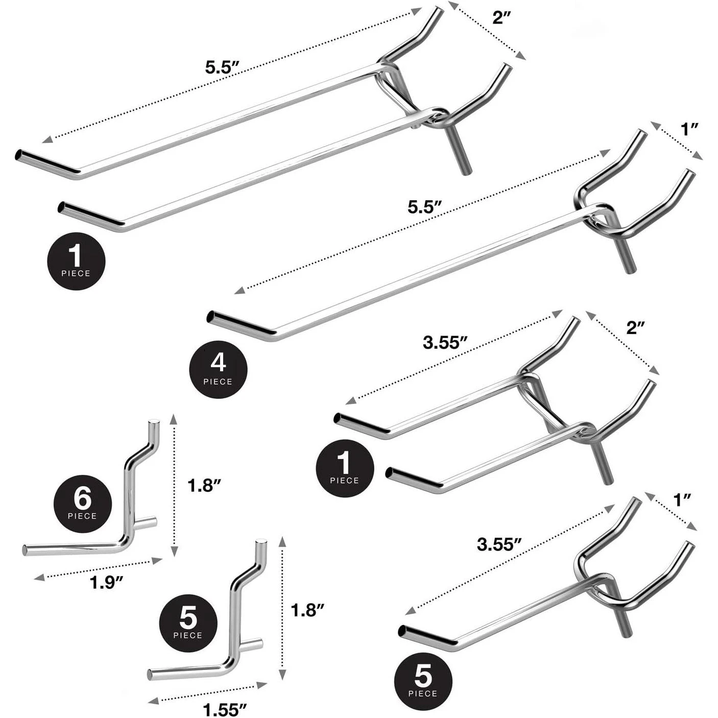 WEN WB050A Pegboard Accessory Kit, 50-Piece(Wen Wb050a Pegboard Accessory Kit 50 Piece) 5 WEN WB050A Pegboard Accessory Kit, 50-Piece(Wen Wb050a Pegboard Accessory Kit 50 Piece) - Image 3