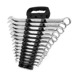 WEN WR130A 13-Piece Professional-Grade SAE Combination Wrench Set With Storage Rack(13 Piece Professional Grade Sae Combination Wrench Set With Storage Rack)