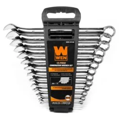 WEN WR130A 13-Piece Professional-Grade SAE Combination Wrench Set With Storage Rack(13 Piece Professional Grade Sae Combination Wrench Set With Storage Rack) -Wen Tools Sale WR130A.pt05