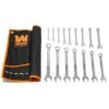 WEN WR160M 16-Piece Professional-Grade Metric Combination Wrench Set With Storage Pouch(16 Piece Professional Grade Metric Combination Wrench Set With Storage Pouch) -Wen Tools Sale WR160M.main