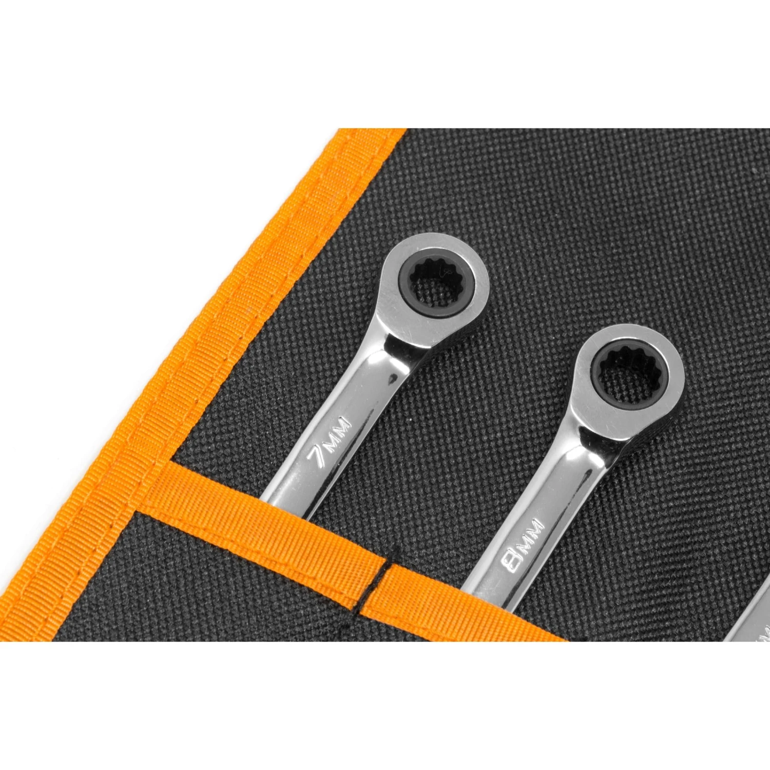 WEN WR161M 16-Piece Professional-Grade Ratcheting Metric Combination Wrench Set With Storage Pouch(16 Piece Professional Grade Ratcheting Metric Combination Wrench Set With Storage Pouch) 9 WEN WR161M 16-Piece Professional-Grade Ratcheting Metric Combination Wrench Set With Storage Pouch(16 Piece Professional Grade Ratcheting Metric Combination Wrench Set With Storage Pouch) - Image 8