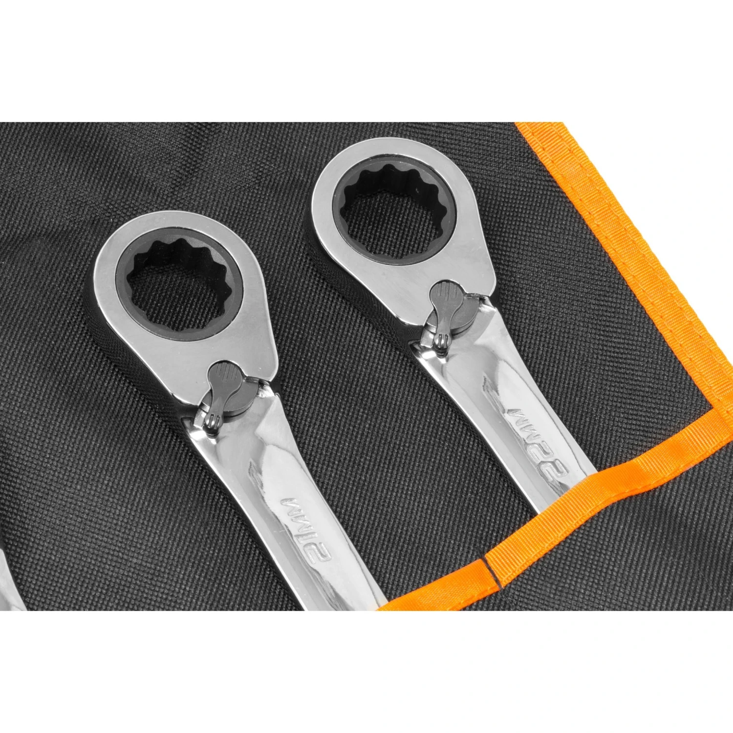 WEN WR162 16-Piece Professional-Grade Reversible Ratcheting Metric Combination Wrench Set With Storage Pouch(Wen Wr162 16 Piece Professional Grade Reversible Ratcheting Metric Combination Wrench Set With Storage Pouch) 8 WEN WR162 16-Piece Professional-Grade Reversible Ratcheting Metric Combination Wrench Set With Storage Pouch(Wen Wr162 16 Piece Professional Grade Reversible Ratcheting Metric Combination Wrench Set With Storage Pouch) - Image 7